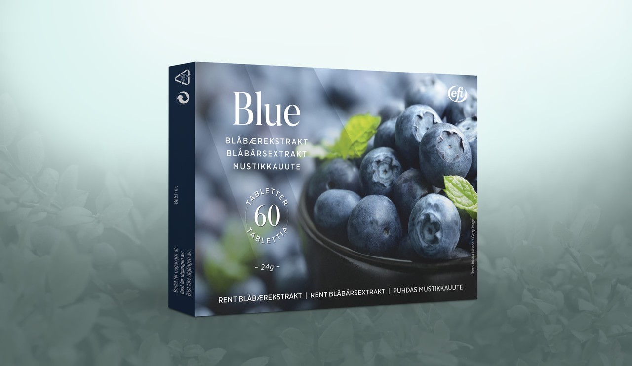 BLUE-mustikkauute